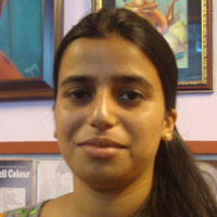 Alisha Pawar, Student of Fine & Crafts