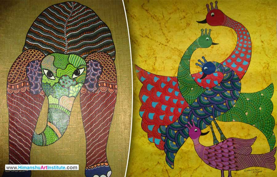 Online Gond Art Workshop for Young and Adults in Delhi