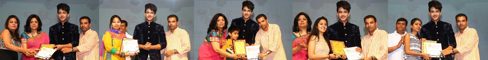 Mamta Harit, Kartika Maurya, Sangeeta Saini, and Aryan Garoo Awarded Student of the Year 2014