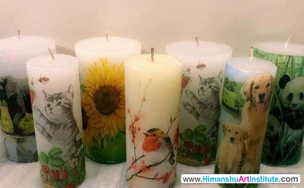 Candle Making Classes in Delhi, Hobby Classes in Candle Making, Certificate Course in Candle Making