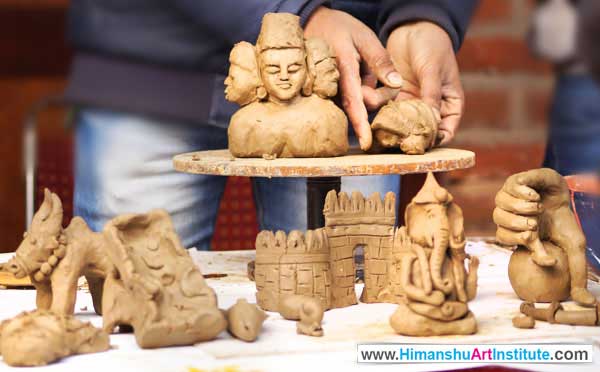 Clay Modeling Classes in Delhi, Certificate Course in Clay Modeling