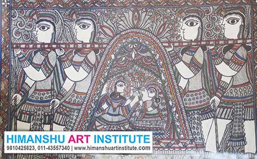 Indian Traditional Art, Madhubani Painting Classes