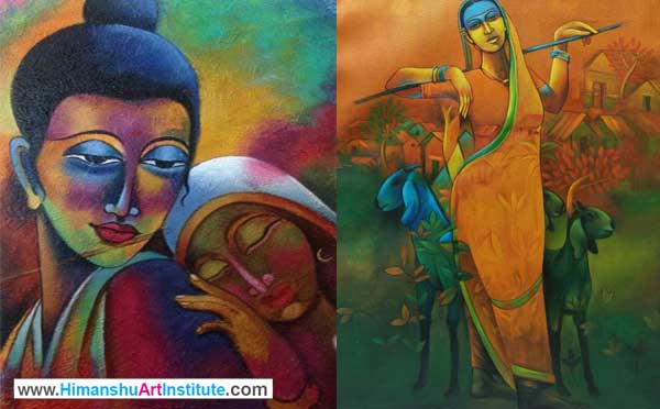 Acrylic Painting Classes in Delhi, Online Certificate Course in Acrylic Painting, Acrylic Painting Course, Delhi, India