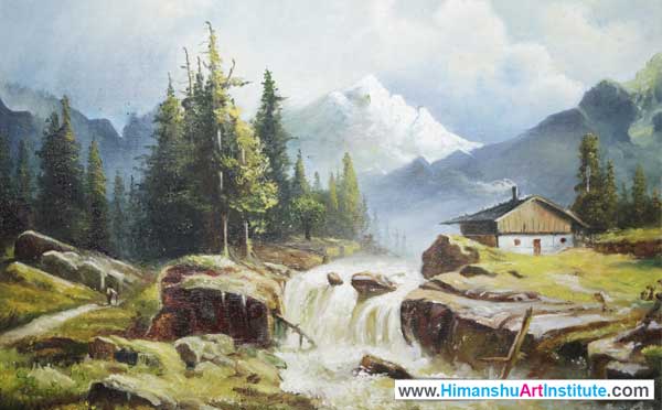 Oil Painting Classes in Delhi, Online Certificate Course in Oil Painting, Best Oil Painting Course