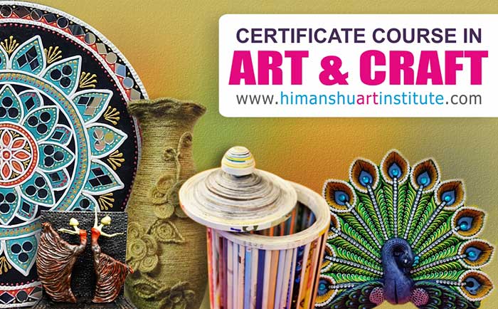 Professional Certificate Course in Art & Crafts, Art & Craft Classes