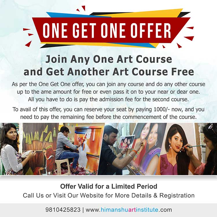 Diwali Festival Offer, Diwali Offer in Fine Art Courses, One Get One Offer, One Get One Offer in Fine Art and Craft Courses, Admission Open for the Year 2025, Discount Offer in Fine Art Courses, Diwali Offer in Art Courses, Diwali Offer in Fine Craft Courses, Diwali Festival Drawing Course, Diwali Offer in Online Art Courses, Diwali Workshop, Discount Offer in Drawing Courses, Discount Offer in Fine Art Courses, Himanshu Art Institute Diwali Offer, Delhi, India