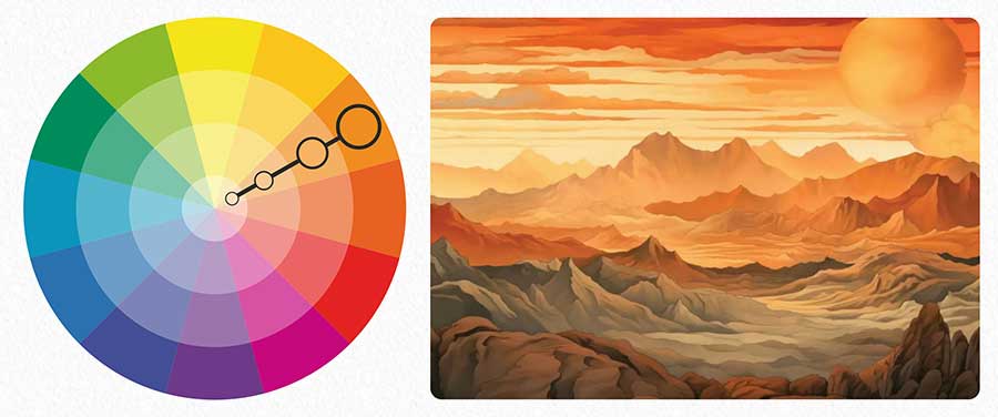 How to Plan Colour Schemes in Art, About Colour Theory, Colour Theory for Artists, Color Theory, About Color, Colour Theory for Beginners, The Art of Colour, Color Theory in Art, Introduction to Colour Theory for Artists and Art Lovers, Monochromatic Colour Scheme