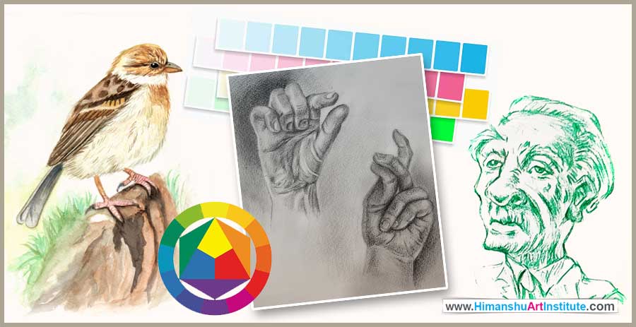 Best Art Courses for Beginners - Where to Start Your Creative Journey, Basic Art Course for Beginners, Freehand Drawiing Course, Online Art Courses, Pencil Shading Drawing Course
