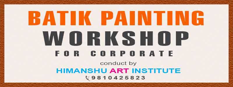 Online Batik Painting Workshop for Corporate in Delhi