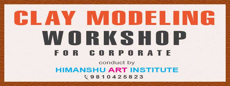 Online Clay Modeling Workshop for Corporate in Delhi