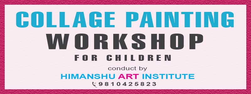 Online Collage Painting Workshop for Corporate in Delhi