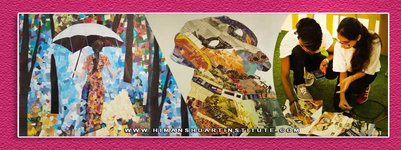 Online Collage Painting Workshop for Senior Citizens in Delhi