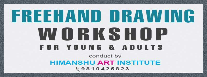Online Freehand Drawing Workshop for Young and Adults in Delhi