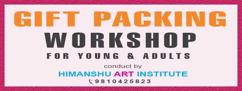 Online Gift Packing Workshop for Young and Adults in Delhi