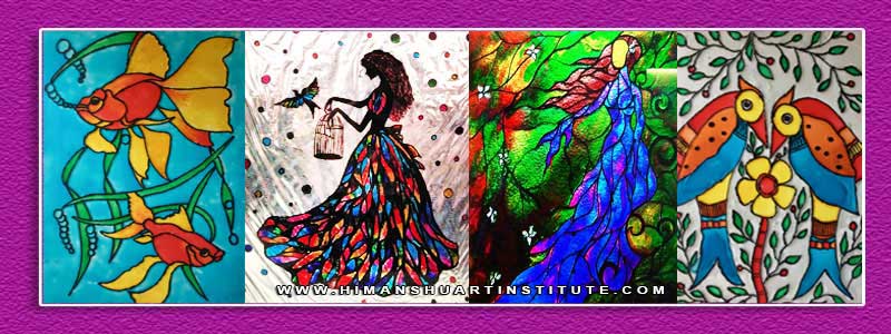 Online Glass Painting Workshop for Corporate in Delhi