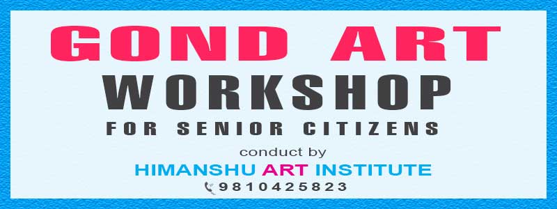 Online Gond Art Workshop for Senior Citizens in Delhi