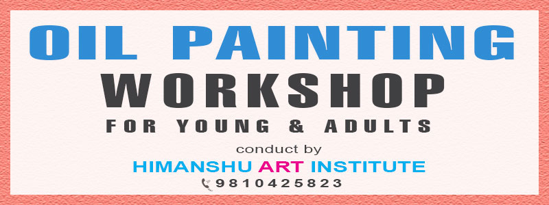 Online Oil Painting Workshop for Young and Adults in Delhi