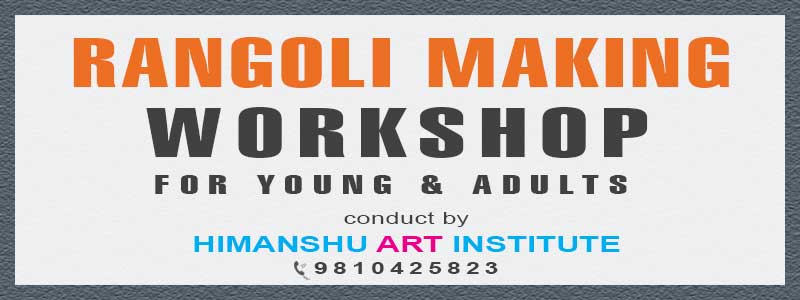 Online Rangoli Making Workshop for Young and Adults in Delhi