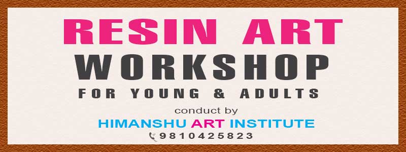Online Resin Art Workshop for Young and Adults in Delhi