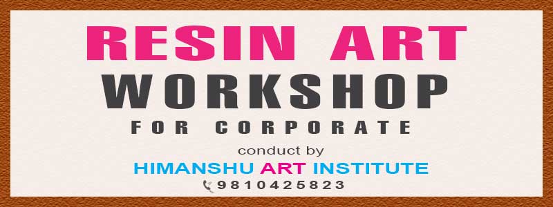 Online Resin Art Workshop for Corporate in Delhi