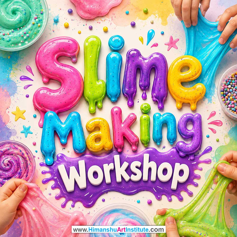 Slime Making Workshop for Kids in Corporate Events Slime Making Workshop for Kids in Corporate Events,Slime Making Activity for Kids in Corporate Events, Art & Craft Activity for Kids in Corporate Events, Corporate Family Day Kids Activity, Children Stall Activity, Slime Making Fun Activity for Kids in Corporate Events, Himanshu Art Institute