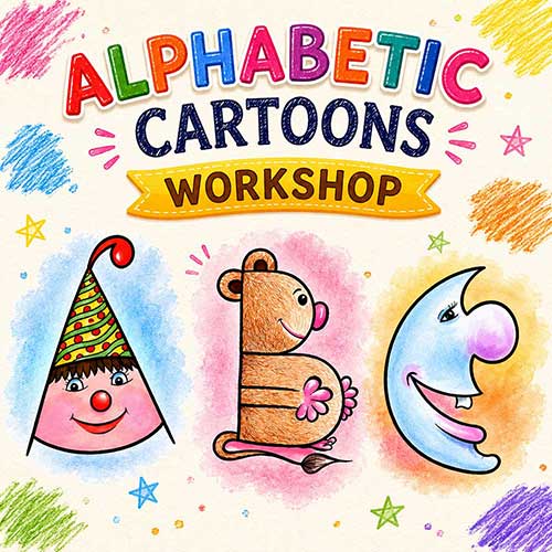 Corporate Alphabetic Cartoons Workshop, Alphabetic Cartoons Workshop for Corporate Kids, Art & Craft Workshops for Corporate  Kids, DIY Workshop for Corporate Kids, Alphabetic Cartoons Activity for Corporate KIds, DIY Activities for Corporate Kids, Best Alphabetic Cartoons Workshop for Corporate in Delhi, Gurugram, Gurgaon, Noida, India, Himanshu Art Institute