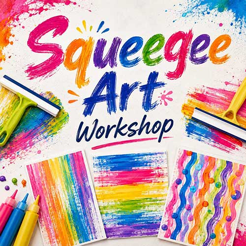 Corporate Squeegee Art Workshop, Squeegee Art Workshop for Corporate Kids, Art & Craft Workshops for Corporate  Kids, DIY Workshop for Corporate Kids, Squeegee Art Activity for Corporate KIds, DIY Activities for Corporate Kids, Best Squeegee Art Workshop for Corporate in Delhi, Gurugram, Gurgaon, Noida, India, Himanshu Art Institute