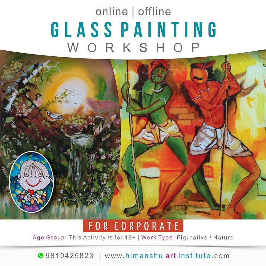 Glass Painting for Corporate Special Glass Painting
