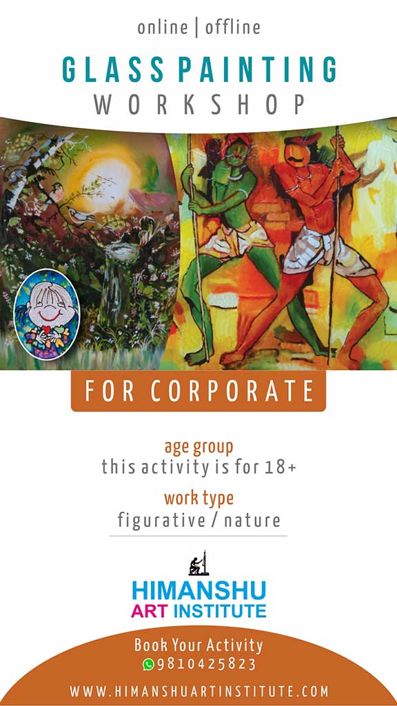 Glass Painting for Corporate Special Glass Painting