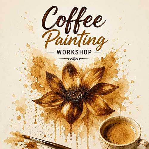 Corporate Coffee Painting Workshop, Coffee Painting Workshop for Corporate, Art & Craft Workshops for Corporate, DIY Workshop for Corporate, Coffee Painting Activity for Corporate, DIY Activities for Corporate, Best Coffee Painting Workshop for Corporate in Delhi, Gurugram, Gurgaon, Noida, India, Himanshu Art Institute