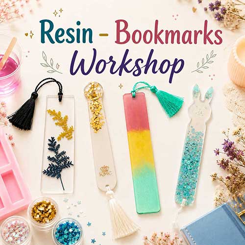 Corporate Ressin Bookmarks Workshop, Ressin Bookmarks Workshop for Corporate, Art & Craft Workshops for Corporate, DIY Workshop for Corporate, Ressin Bookmarks Activity for Corporate, DIY Activities for Corporate, Best Ressin Bookmarks Workshop for Corporate in Delhi, Gurugram, Gurgaon, Noida, India, Himanshu Art Institute