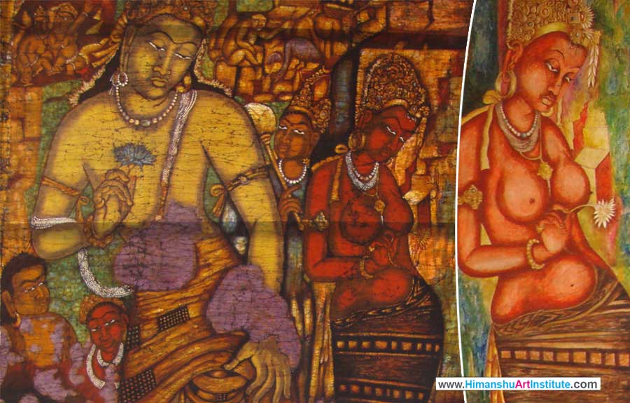 Online Batik Painting Workshop for Foreigners in Delhi