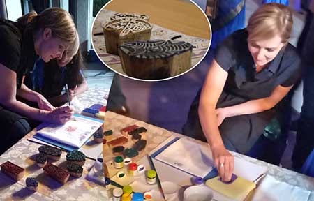 Block Printing Workshop for Foreigner