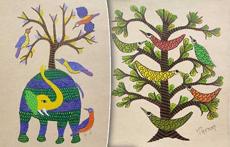 Gond Art Workshop for Foreigner