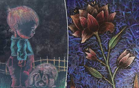 Smoke Painting Workshop for Foreigner
