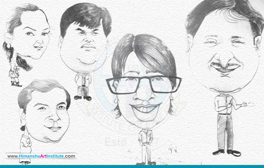 Online Caricature Drawing Workshop for Senior Citizens in Delhi