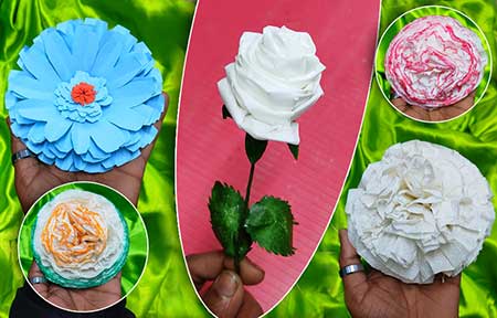 Flower Making Workshop for Senior Citizens