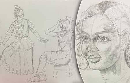 Freehand Drawing Workshop for Senior Citizens