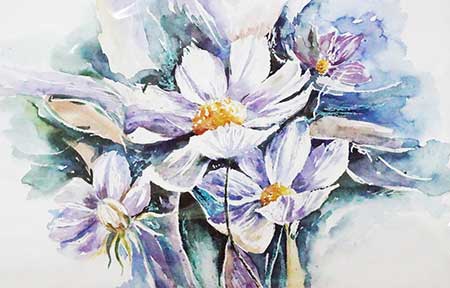 Water Colour Painting Workshop for Senior Citizens