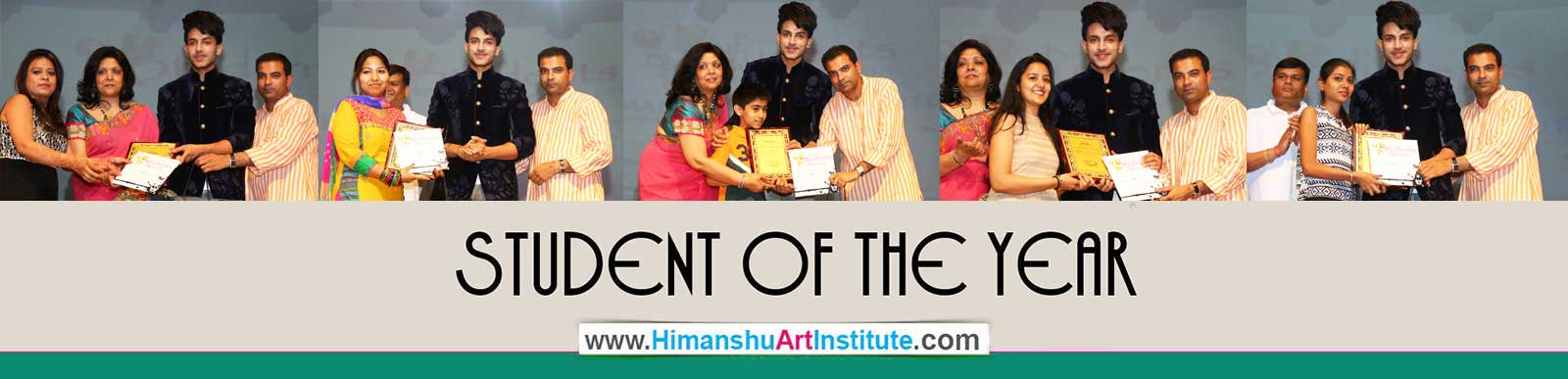 Mamta Harit, Kartika Maurya, Sangeeta Saini, and Aryan Garoo Awarded Student of the Year 2014