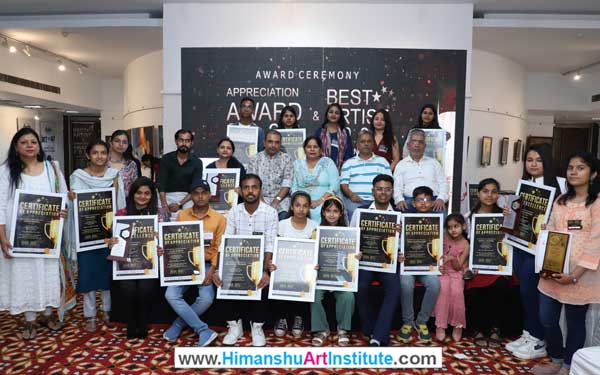 All India Best Artist Award and Appreciation Award, Best Indian Artist Award, National Excellence Award, All India Artist Award, Best Performance Award, Young Artist Award, Award Program, Best Artist Award on National Level, Best Emerging Artist Award, Delhi, India