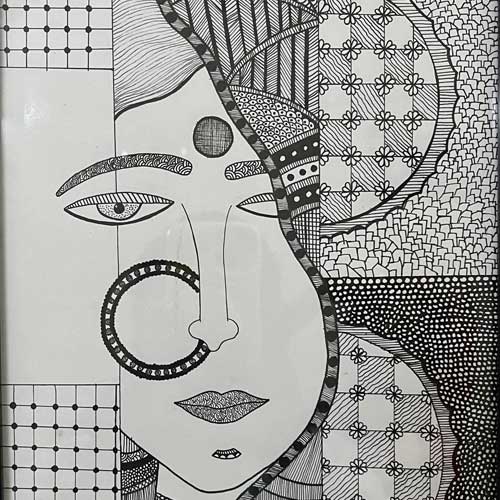 Artist & Participant Shreya Dhawan from Haryana, All India Art Competition, All India Painting Competition, All India Craft Competition, Online Competition - Creative Culture, Online Drawing Competition, Online Painting Competition, Online Craft Competition, Online Photography Competition, Organised by Himanshu Art Institute, Nav Shri Art & Culture Organisation