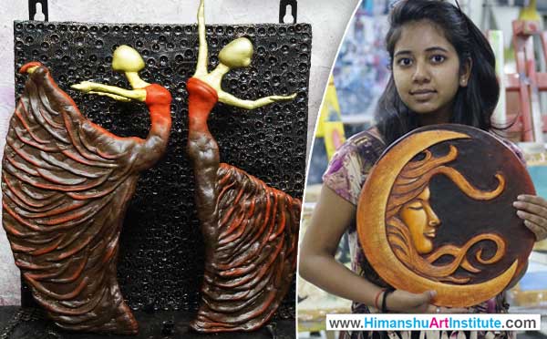 Hobby Classes in Relief Art, Relief Painting Classes, Professional Certificate Course in Relief Work