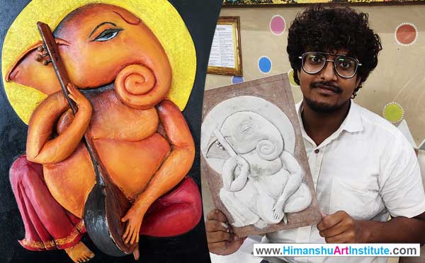 Hobby Classes in Relief Art, Relief Painting Classes, Professional Certificate Course in Relief Work