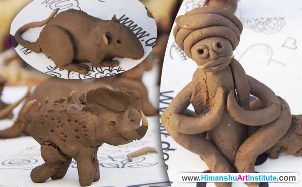 Clay Modeling Classes in Delhi, Certificate Course in Clay Modeling