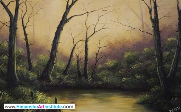 Landscapes Painting Classes in Delhi