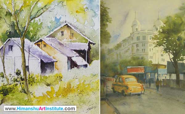 Water Colour Painting Classes in Delhi