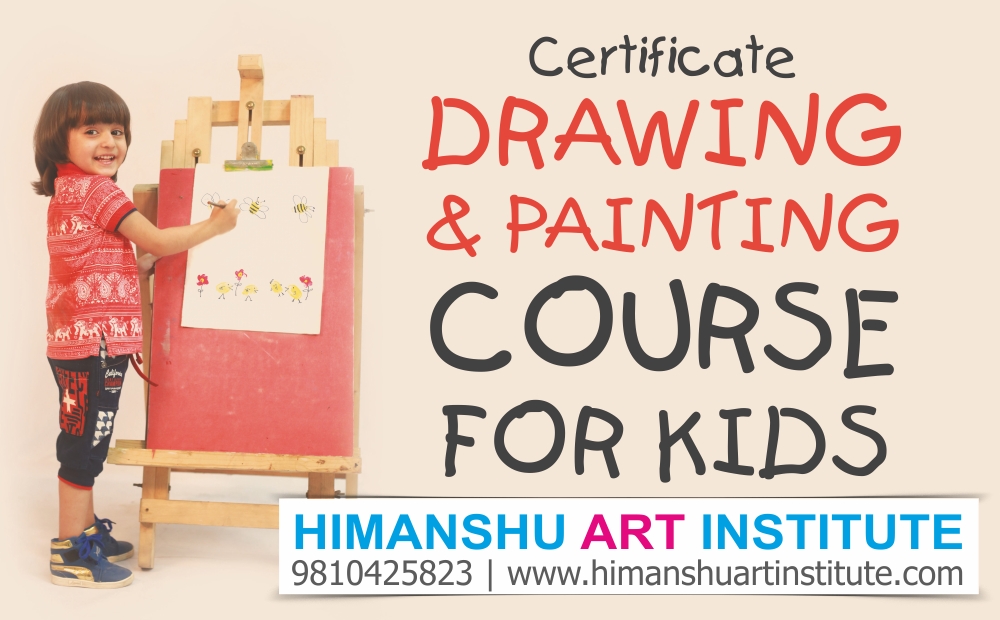 Online Certificate Course in Drawing & Painting for Kids, Painting Classes for Kids