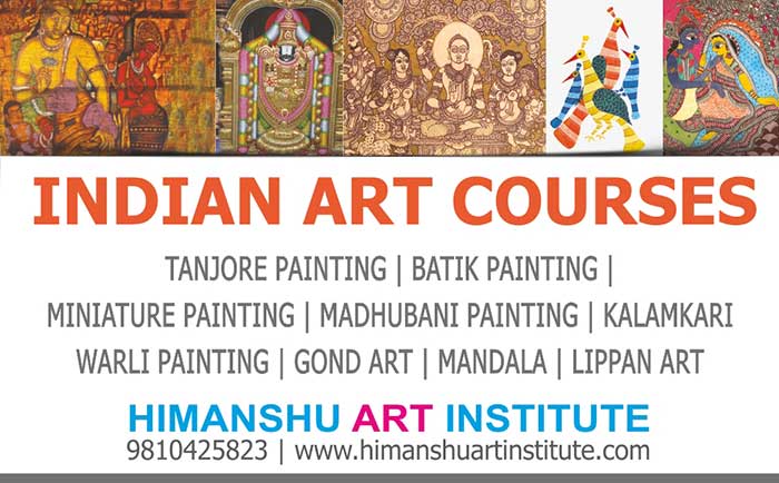 Online Certificate Indian Art Courses in Delhi