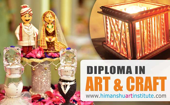 Online Diploma in Art & Craft, Art & Craft Institute in Delhi